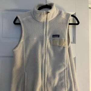 Patagonia white womens vest. Perfect condition.